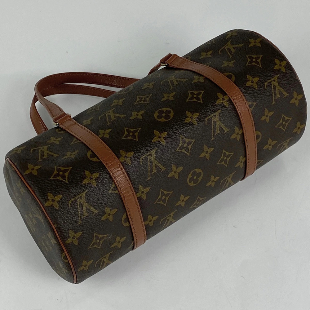 Louis Vuitton Bag cylindrical Monogram Papillon brown Barrel handbag